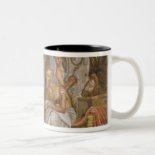 Tasse 2 Couleurs Acteurs préparant pour un jeu de satyre, ANNONCE
