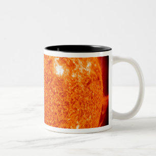 Tasse 2 Couleurs Activité solaire sur le Soleil