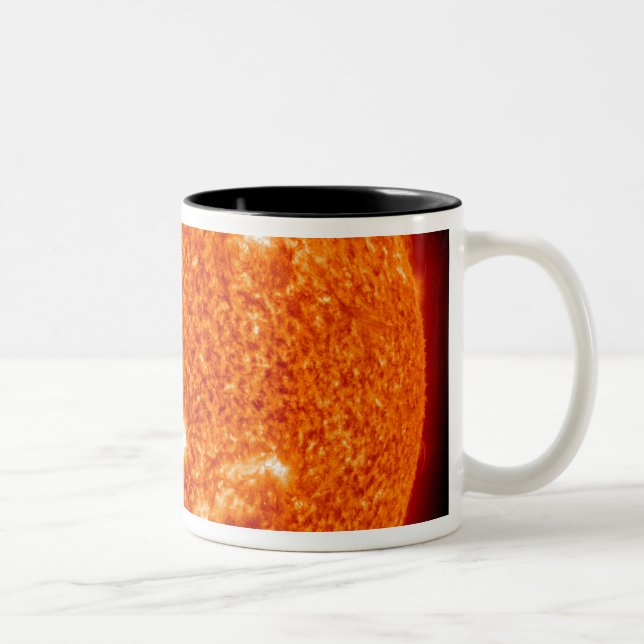 Tasse 2 Couleurs Activité solaire sur le Soleil 2 (Droit)