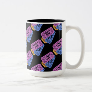 Tasse 2 Couleurs Admettre une nuit de cinéma