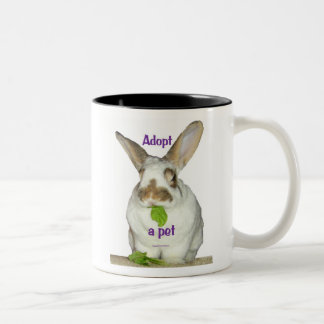 Tasse 2 Couleurs Adoptez un animal familier