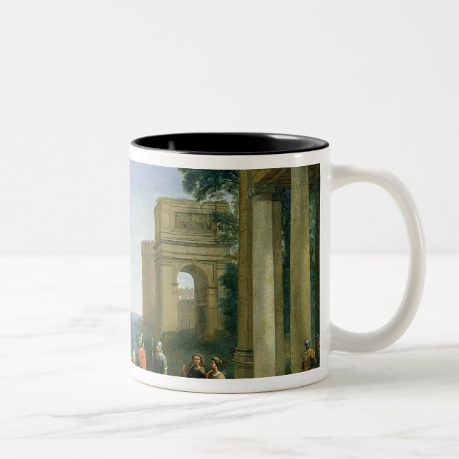 Tasse 2 Couleurs Aeneas et Dido à Carthage, 1675 (Droit)
