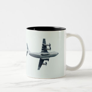 Tasse 2 Couleurs Aéronefs Atlas A400M - 1