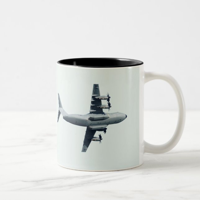 Tasse 2 Couleurs Aéronefs Atlas A400M - 1 (Droit)