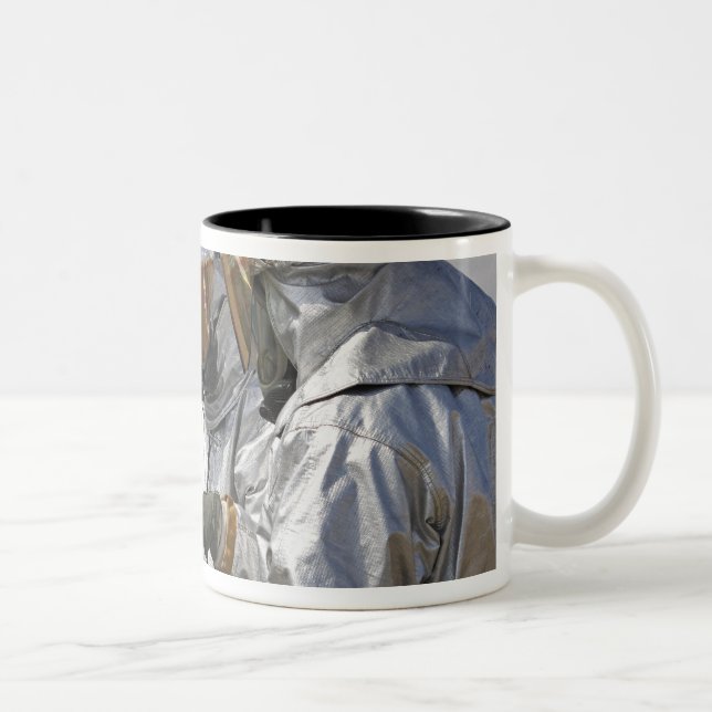 Tasse 2 Couleurs Aéronefs Secourus Pompiers Marines (Droit)