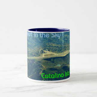 Tasse 2 Couleurs Aéroport dans le ciel