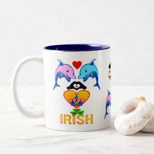 Tasse 2 Couleurs Afficher ☘ I Love Irish-Frisky Couple Fab