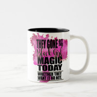 Affirmation noire de magie de fille