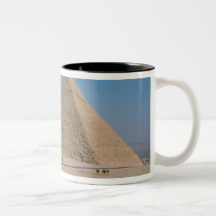 Tasse 2 Couleurs Afrique - Égypte - Le Caire - Grandes Pyramides de