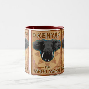 Tasse 2 Couleurs Afrique-Kenya-Tasse