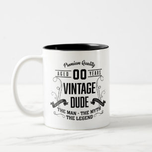 Tasse 2 Couleurs Âge Vintage des Duds