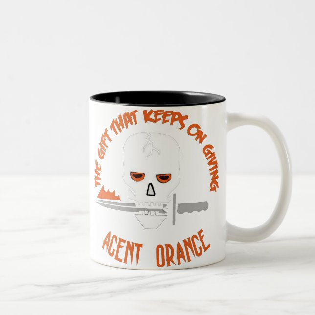 Tasse 2 Couleurs Agent Orange l'OBSCURITÉ de cadeau (Droit)