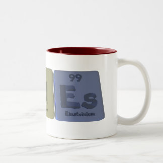 Tasse 2 Couleurs Agnès en tant qu'einsteinium argenté d'azote