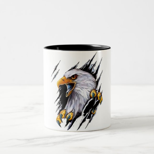 TASSE 2 COULEURS AIGLE (Centre)