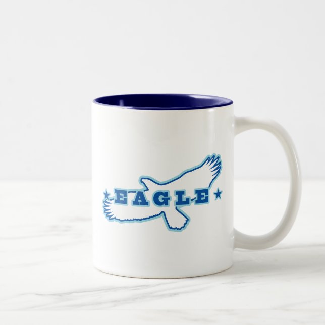 Tasse 2 Couleurs Aigle (Droit)