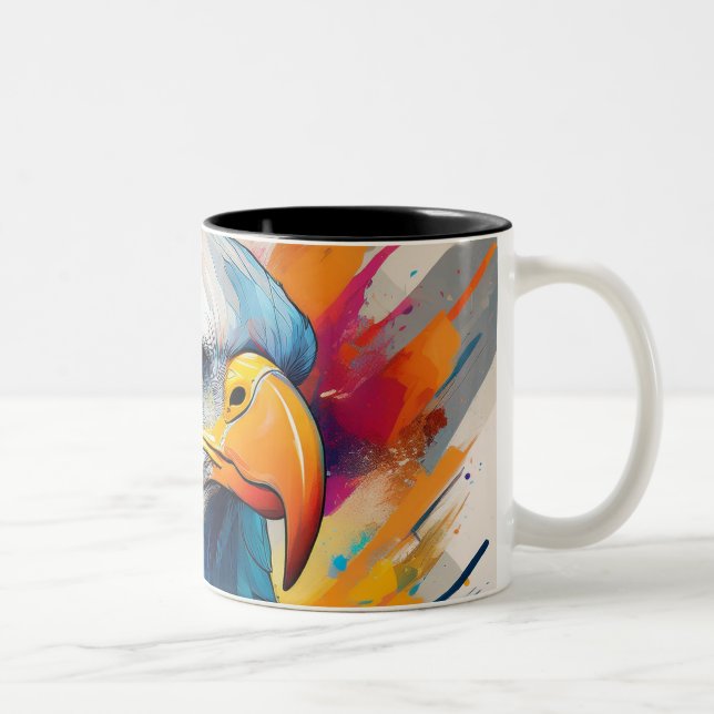 Tasse 2 Couleurs Aigle (Droit)