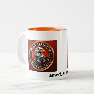 Tasse 2 Couleurs Aigle Américain