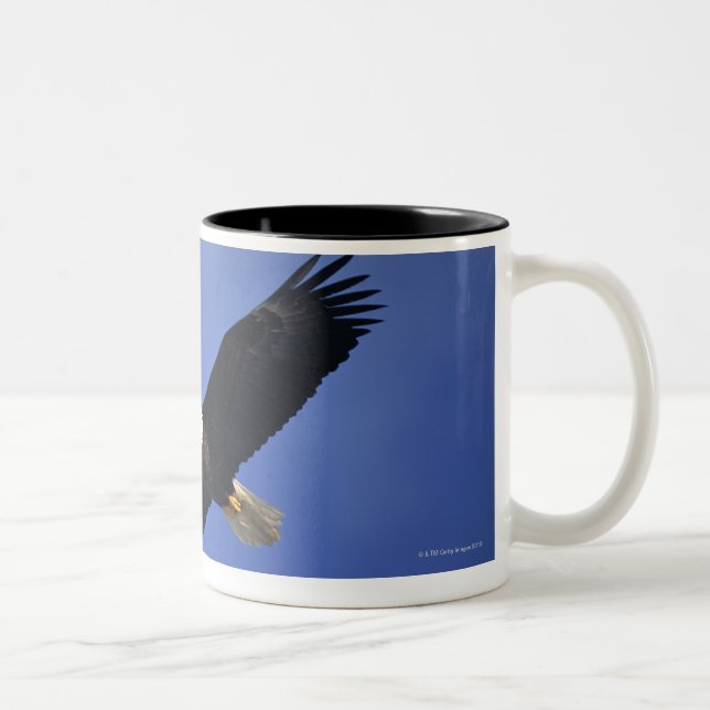 Tasse 2 Couleurs Aigle chauve montant, Alaska (Droit)