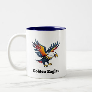 Tasse 2 Couleurs Aigles Musique Personnalisée