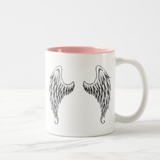 Tasse 2 Couleurs Ailes d'ange (Droit)