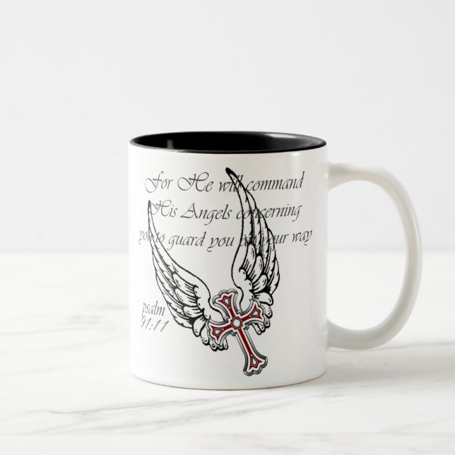 Tasse 2 Couleurs Ailes d'anges (Droit)