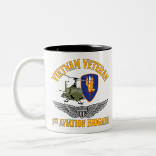 Tasse 2 Couleurs Ailes d'aviateur de vétérinaire du Vietnam