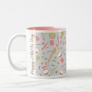 Tasse 2 Couleurs Aimer Accessoires de couture Gris