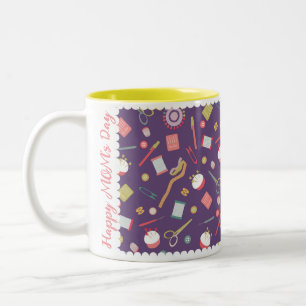 Tasse 2 Couleurs Aimer Accessoires de couture violet