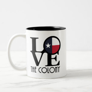 Tasse 2 Couleurs AIMER La Colonie Texas