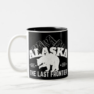 Tasse 2 Couleurs Alaska L'ours polaire Dernière frontière