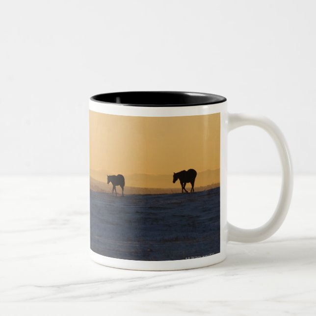 Tasse 2 Couleurs Alberta, Canada 3 (Droit)