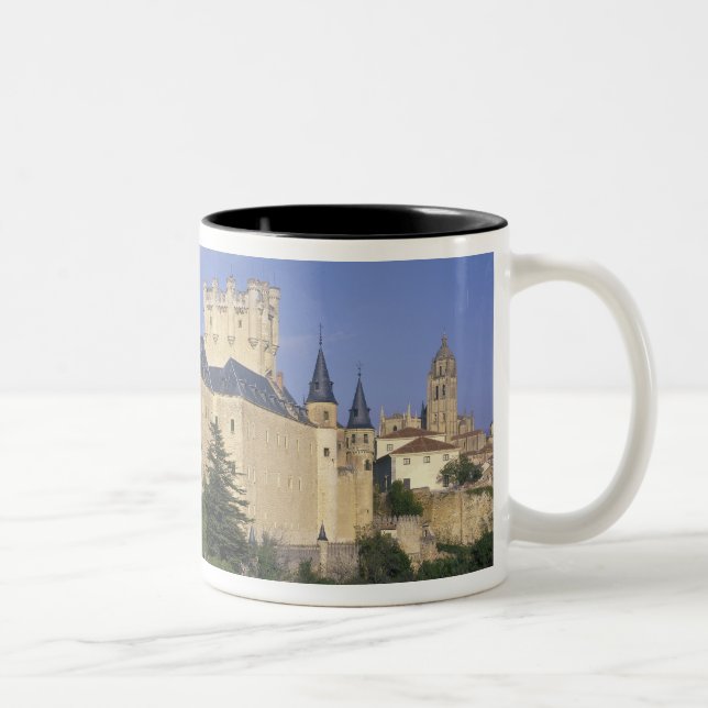 Tasse 2 Couleurs Alcazar, Ségovie, Castille Leon, Espagne (Droit)