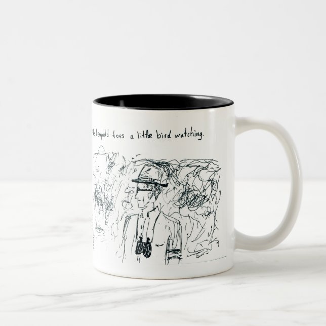 Tasse 2 Couleurs Aldo Leopold 1 (Droit)