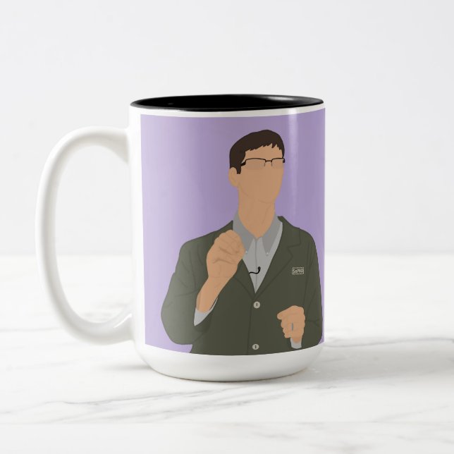 Tasse 2 Couleurs Algues (Gauche)