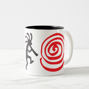 Tasse 2 Couleurs Alien ou humain Kokopelli