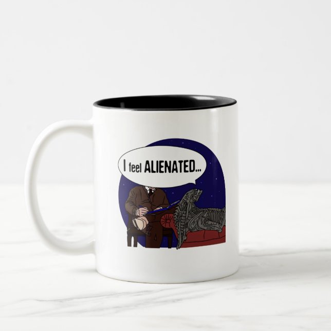TASSE 2 COULEURS ALIENATION ! (Gauche)