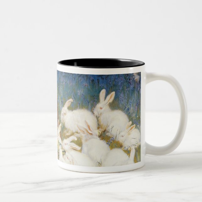 Tasse 2 Couleurs Alimentation des lapins (Droit)