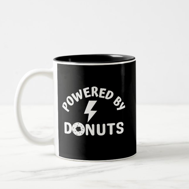 Tasse 2 Couleurs alimenté par des donuts (Gauche)