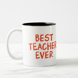 Tasse 2 Couleurs Alimentez votre journée d'enseignant avec une coup