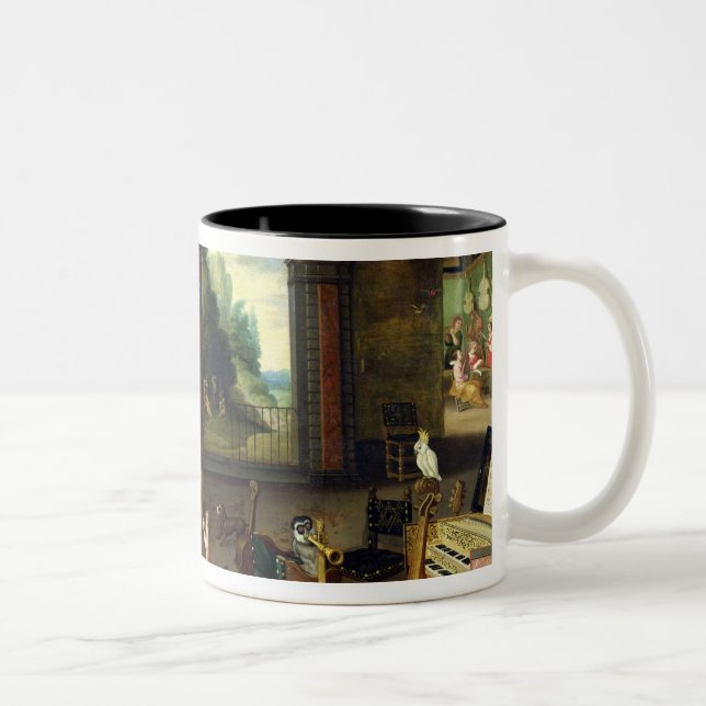 Tasse 2 Couleurs Allégorie de l'audition (Droit)
