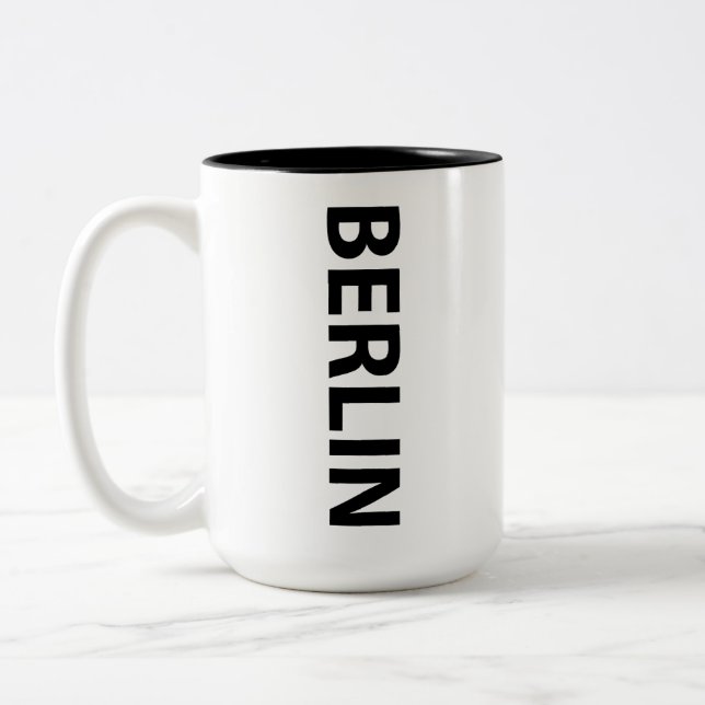 Tasse 2 Couleurs Allemagne de Berlin (Gauche)