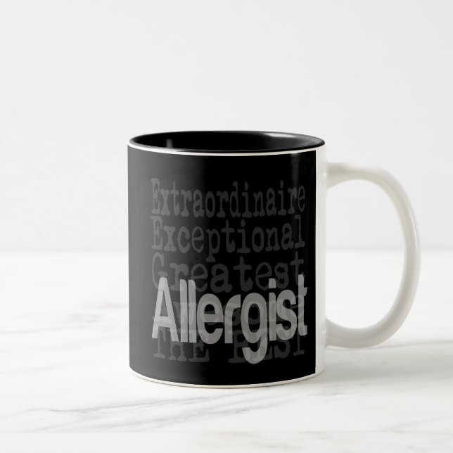 Tasse 2 Couleurs Allergist Extraordinaire (Droit)