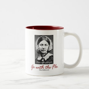 Tasse 2 Couleurs Allez avec Florence Nightingale