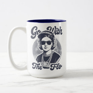Tasse 2 Couleurs Allez avec le Flo Florence Nightingale Hip Hop Rét