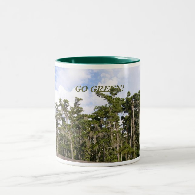 TASSE 2 COULEURS ALLEZ VERT (Centre)