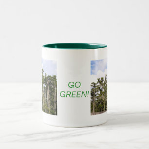 TASSE 2 COULEURS ALLEZ VERT