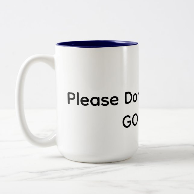 Tasse 2 Couleurs Allez-vous-en !  (Gauche)