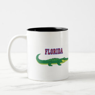 Tasse 2 Couleurs Alligators de Floride