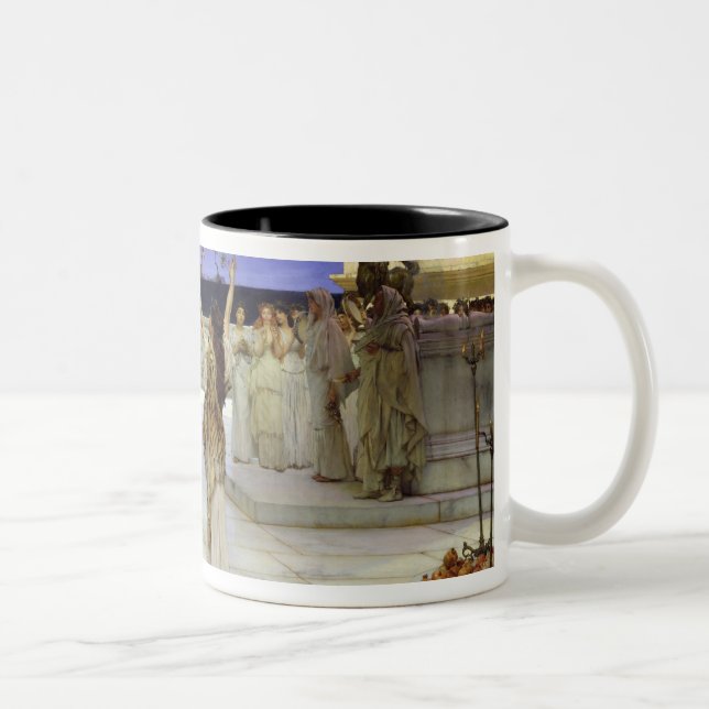 Tasse 2 Couleurs Alma-Tadema | un dévouement au Bacchus (Droit)