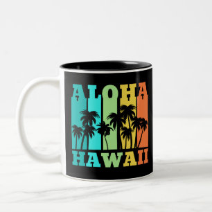 Tasse 2 Couleurs Aloha Hawaï
